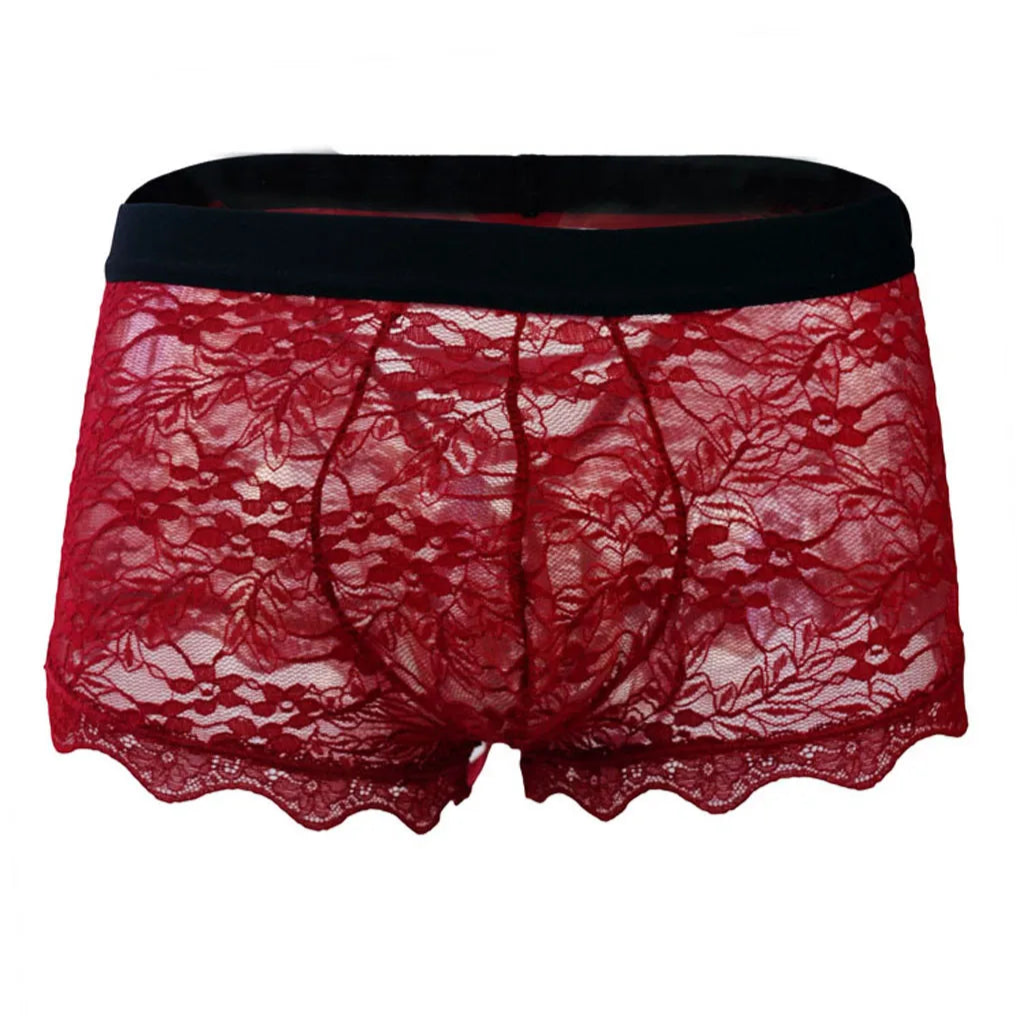 Men’s Backdoor Boudoir Lace-Up Boxers