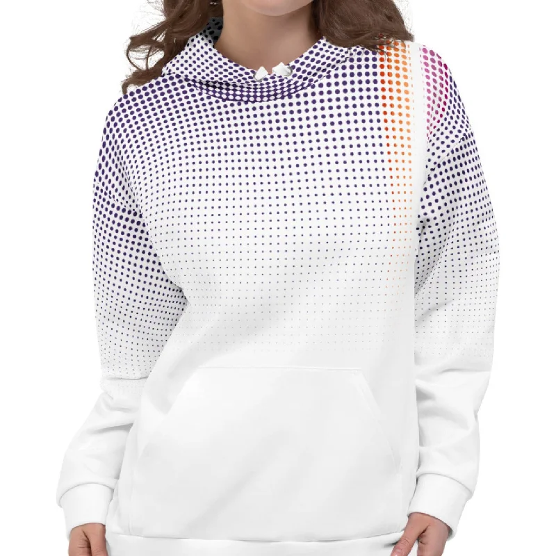 Hoodies with subtle rainbow accents for daily wear--Lesbian Pride Hoodie