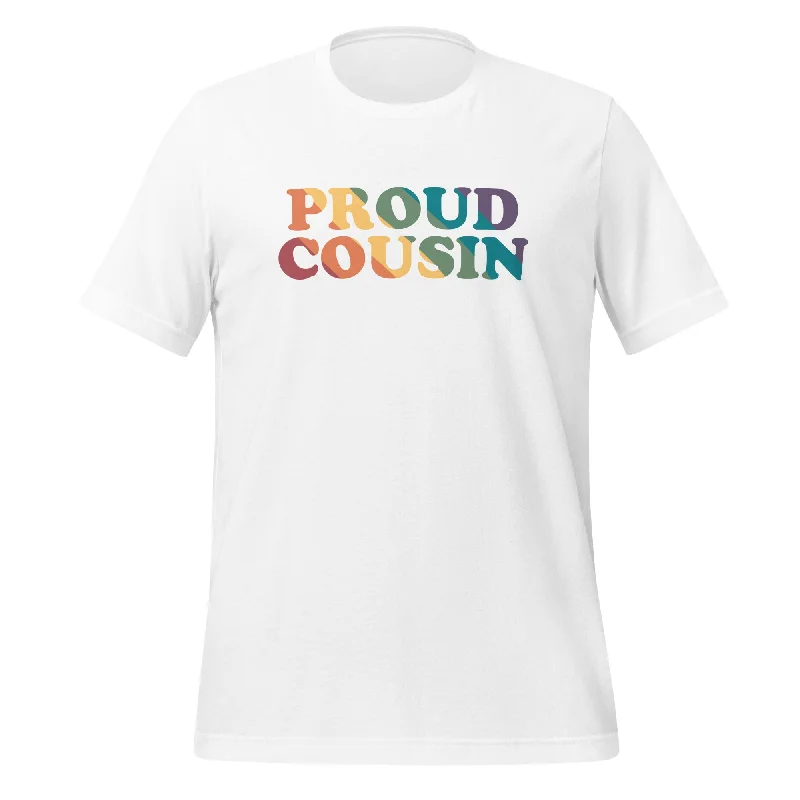 Best graphic tees for pride month fundraisers--Proud Cousin Unisex T-Shirt