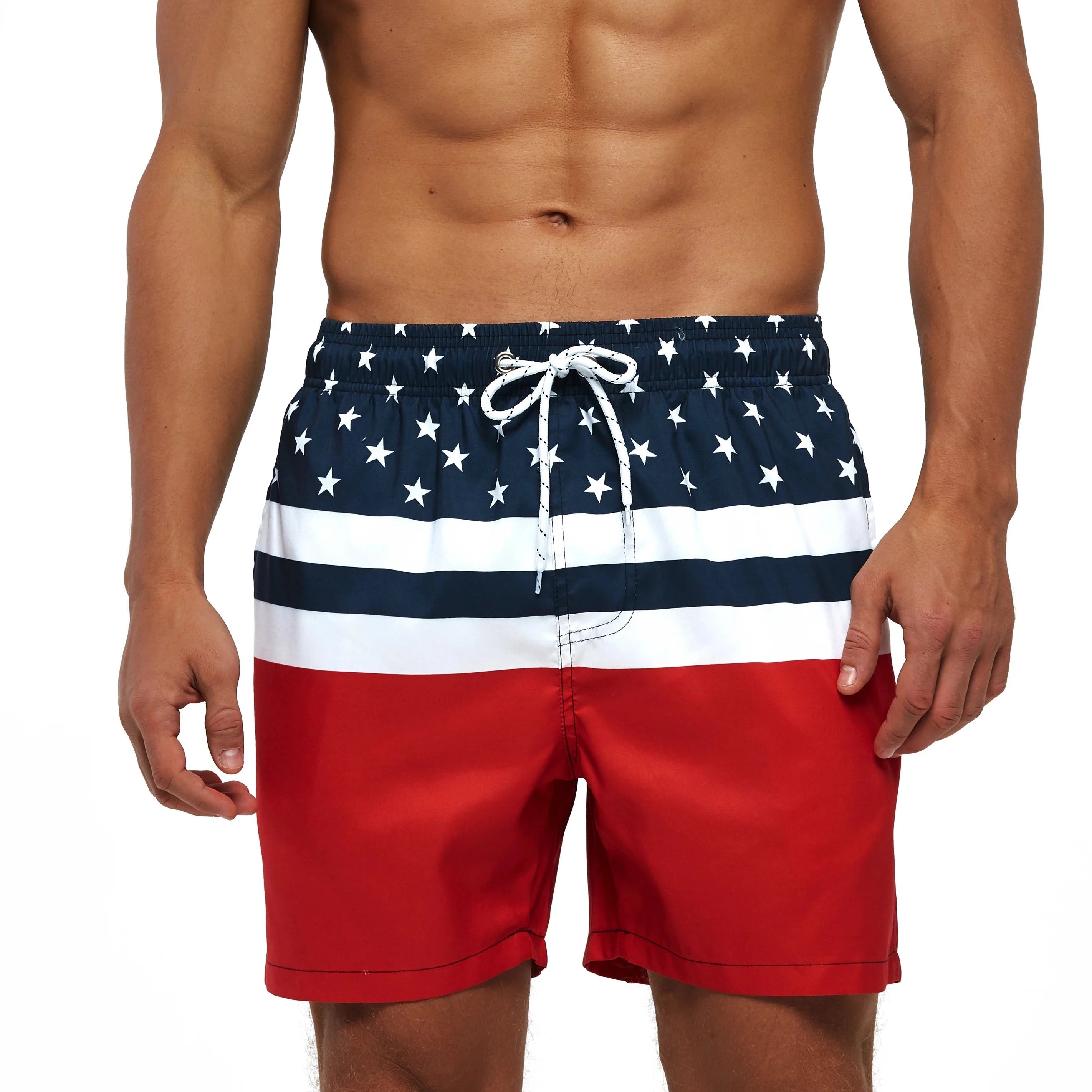 Patriotic American Flag Board Shorts