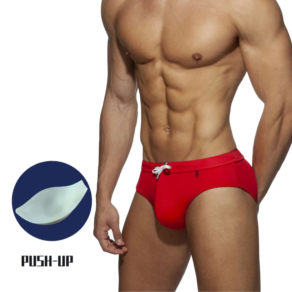 Red With Pad