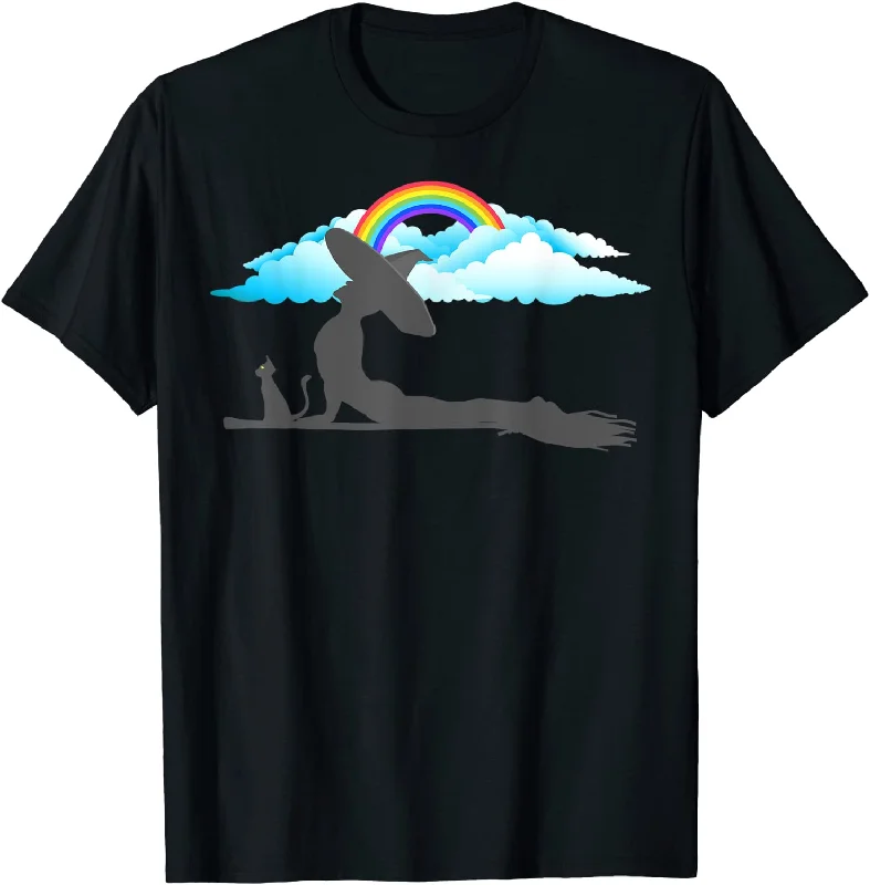 LGBT Yoga Pride T Shirt Hippie Rainbow Pride Shirt