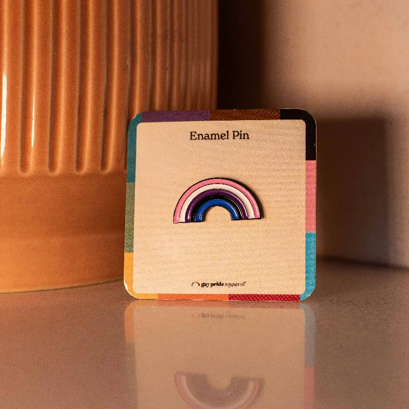 Genderfluid Enamel Pin
