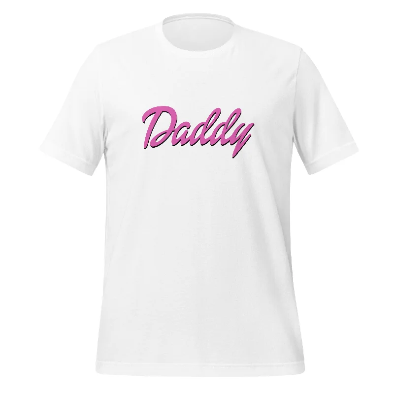 Graphic pride tees with retro pride parade graphics--Daddy Unisex T-Shirt