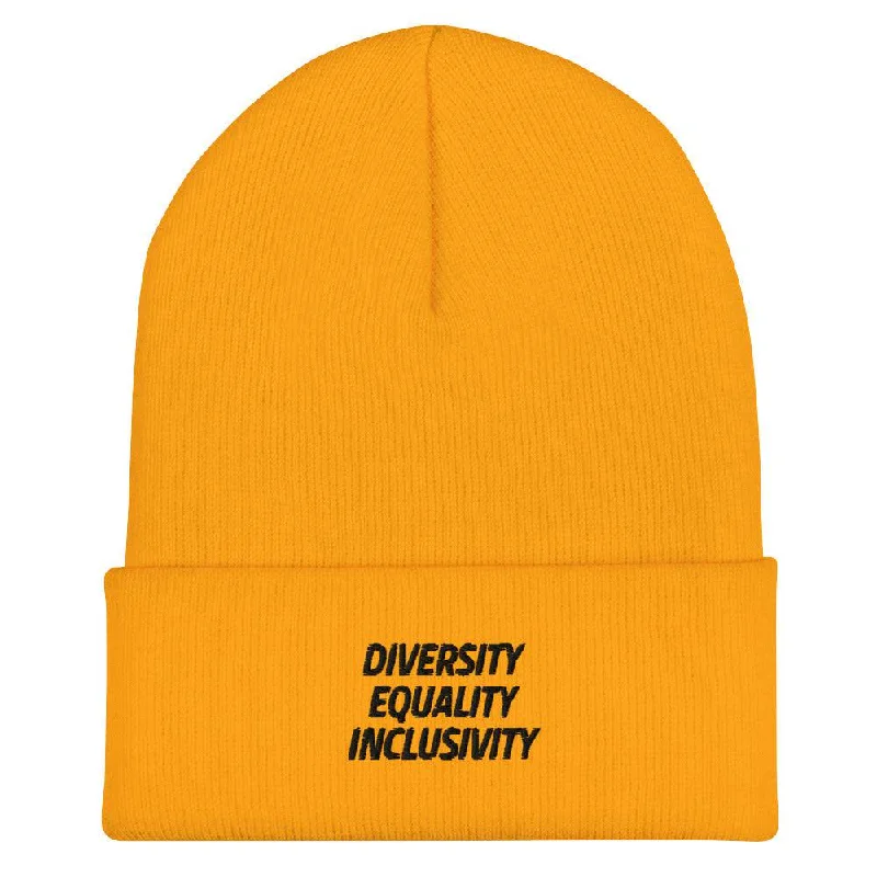 Equality Diversity & Inclusivity Cuffed Beanie