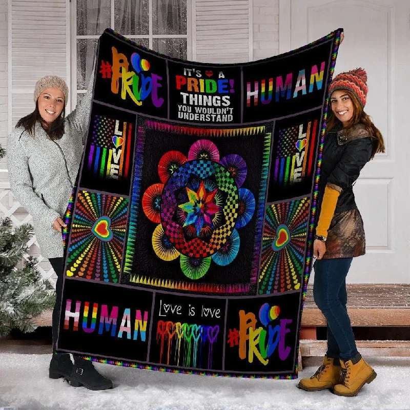 Love Is Love Pride Blanket For Lgbt Gay Lesbian, Bisexual Blanket, Trans Blanket, Human Pride Lgbt Blankets Love Is Love Pride Blanket For Lgbt Gay Lesbian, Bisexual Blanket, Trans Blanket, Human Pride Lgbt Blankets