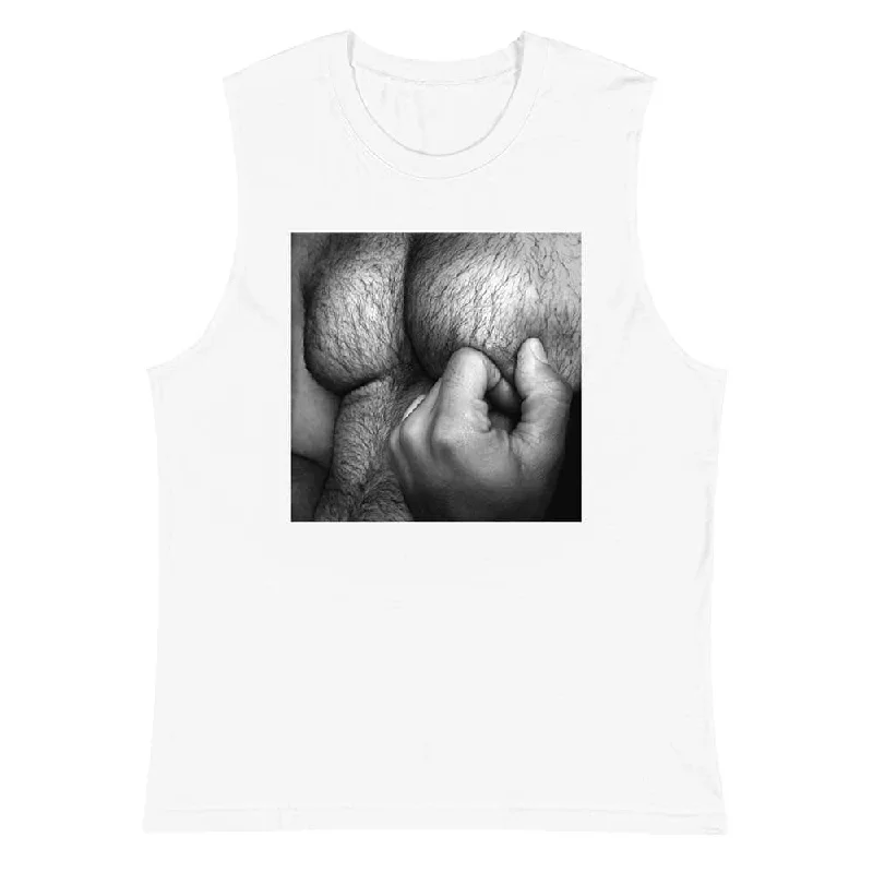 Hairy Chest Sleeveless T-Shirt