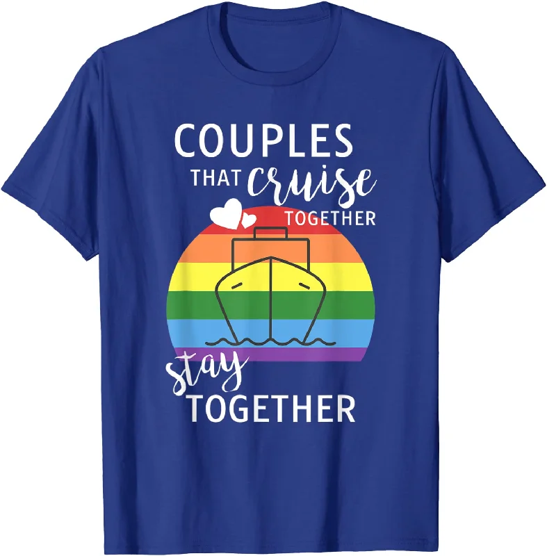 Couples Shirt Cruise LGBT, Cruise Gay Couple Shirt, Couple Shirt For Lesbian Cruise