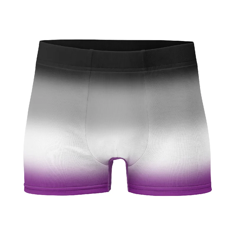 Asexual Ace Pride Mens Boxer Briefs Underwear