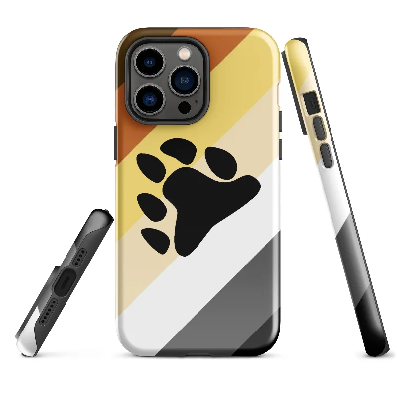 Gay Bear Pride Tough Cell Phone Case for Apple iPhone