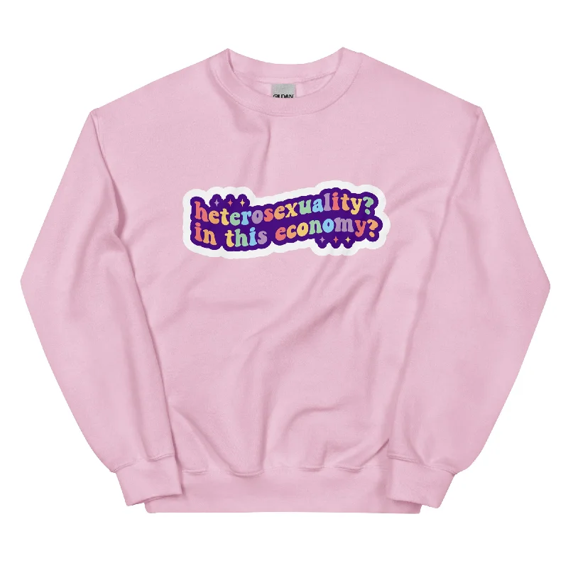 Hoodies featuring queer empowerment messages--Heterosexuality Unisex Sweat Shirt