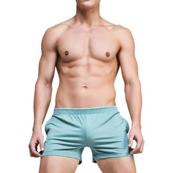 Men's Solid Skinny Sweat Shorts