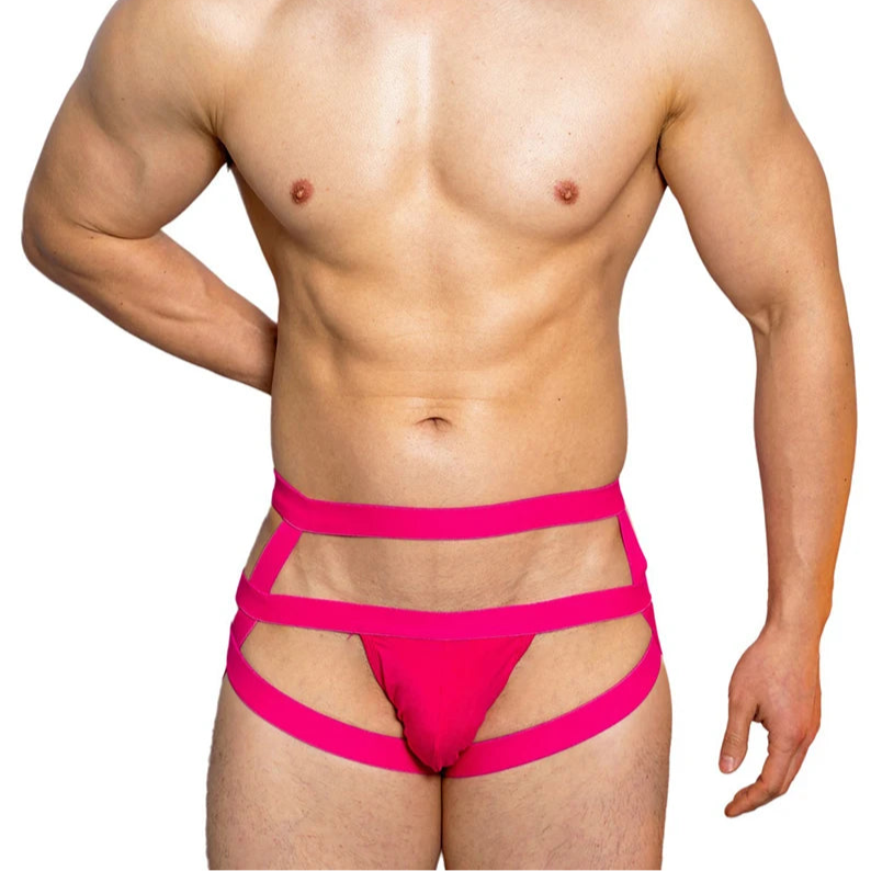 DM Men’s Bondage Stripper Thong