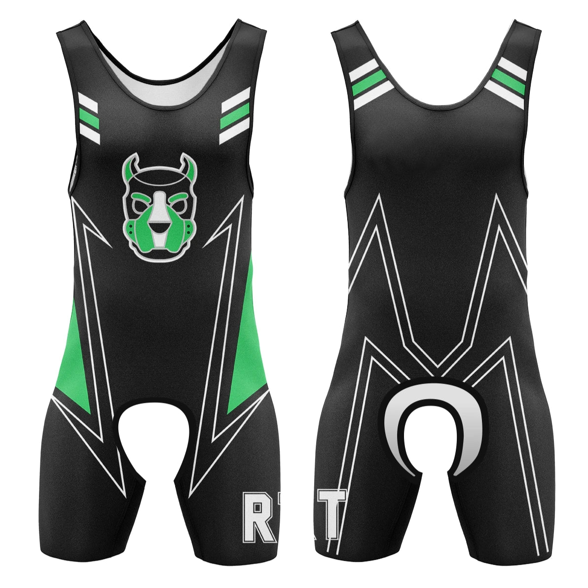 Black and Green