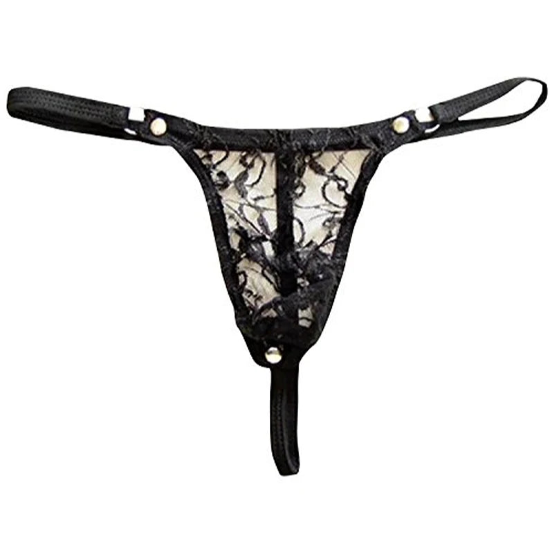 Men’s Lace Lockdown Snap Thong