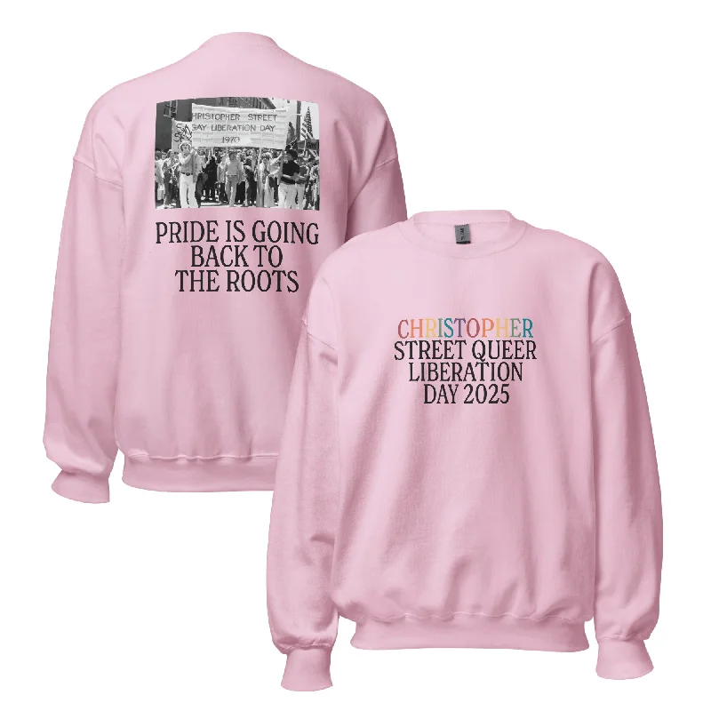 Lightweight hoodies for summer pride parades--Christopher Street Queer Liberation Day 2025 Unisex Sweatshirt Lightweight hoodies for summer pride parades--Christopher Street Queer Liberation Day 2025 Unisex Sweatshirt
