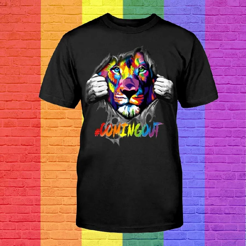 Lgbt Shirt, Gays Are Comingout, Gift For Couple Gay Man, Lesbian Pride Shirts