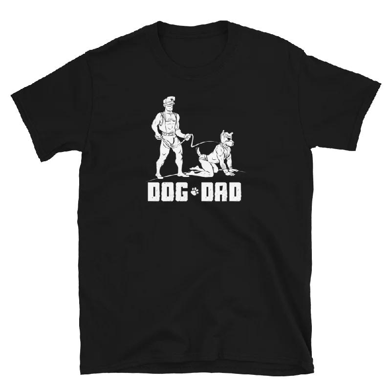 Comfortable graphic tees for pride marches and rallies--Dog Dad - T-Shirt
