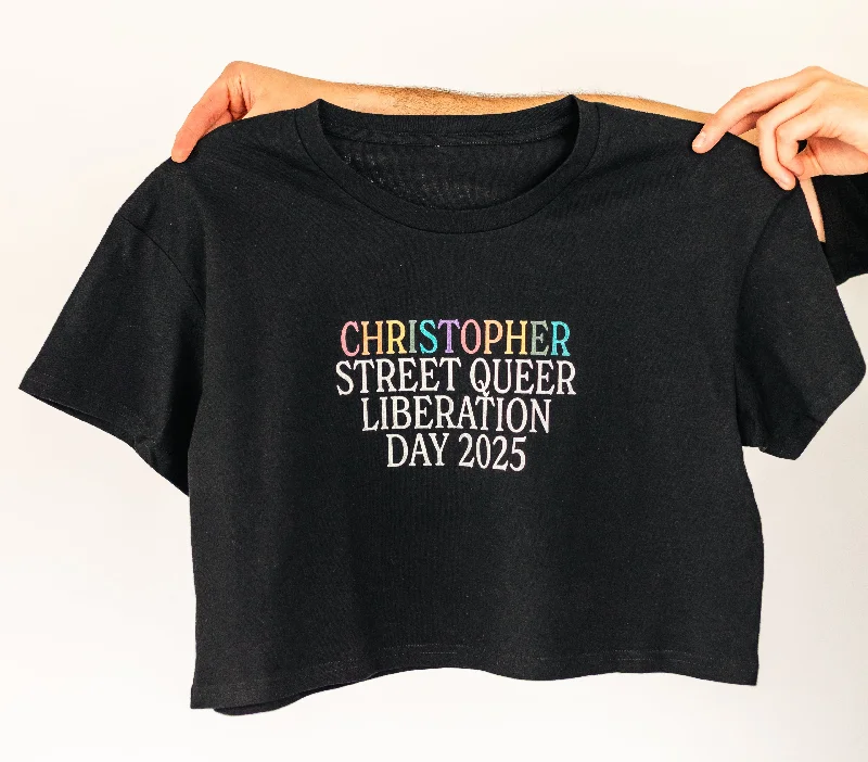 Christopher Street Queer Liberation Day 2025 Unisex Crop Top