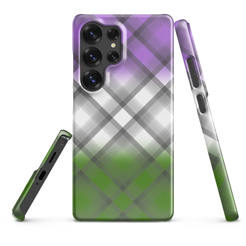 Plaid Genderqueer Pride Samsung® Cell Protector