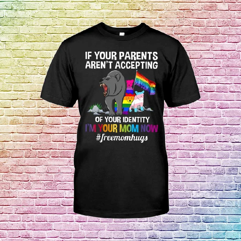 Comfortable graphic tees for everyday pride wear--Free Mom Hugs Shirt, Pride Support Shirt, I Am Your Mom Now Tee Shirt, Pride Shirts Comfortable graphic tees for everyday pride wear--Free Mom Hugs Shirt, Pride Support Shirt, I Am Your Mom Now Tee Shirt, Pride Shirts