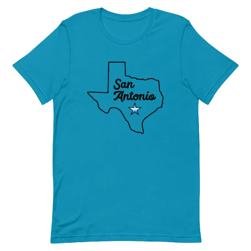 San Antonio Texas Gay Star T-shirt