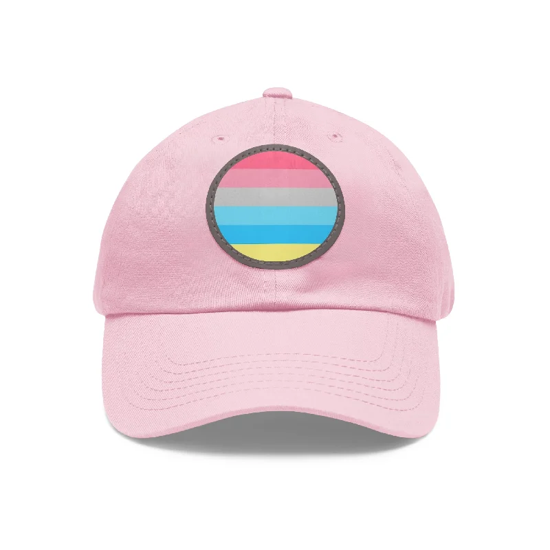 Genderflux Pride Hat with Round Patch