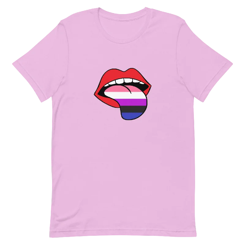 Genderfluid Pride Shirt - Tongue