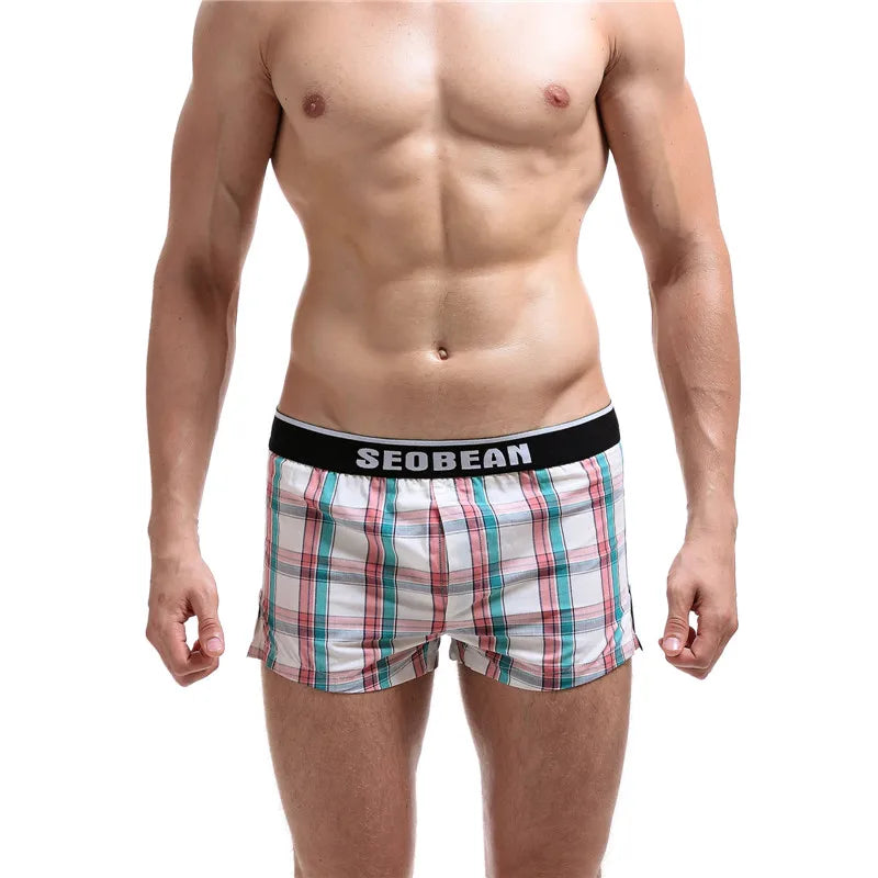 Boi-Next-Door Plaid Boxers
