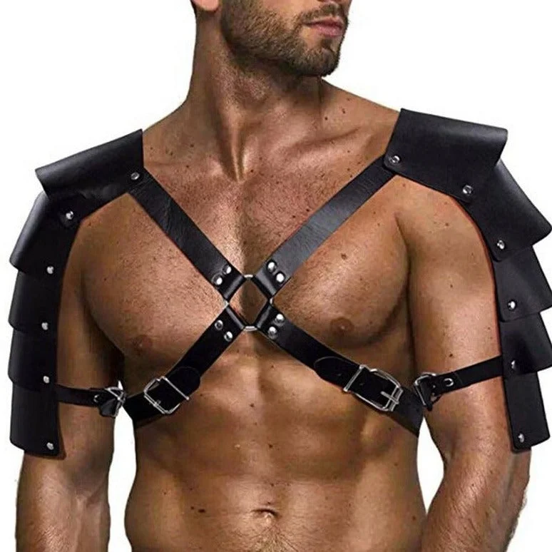 Men's Gothic Winged Gladiator Harness
