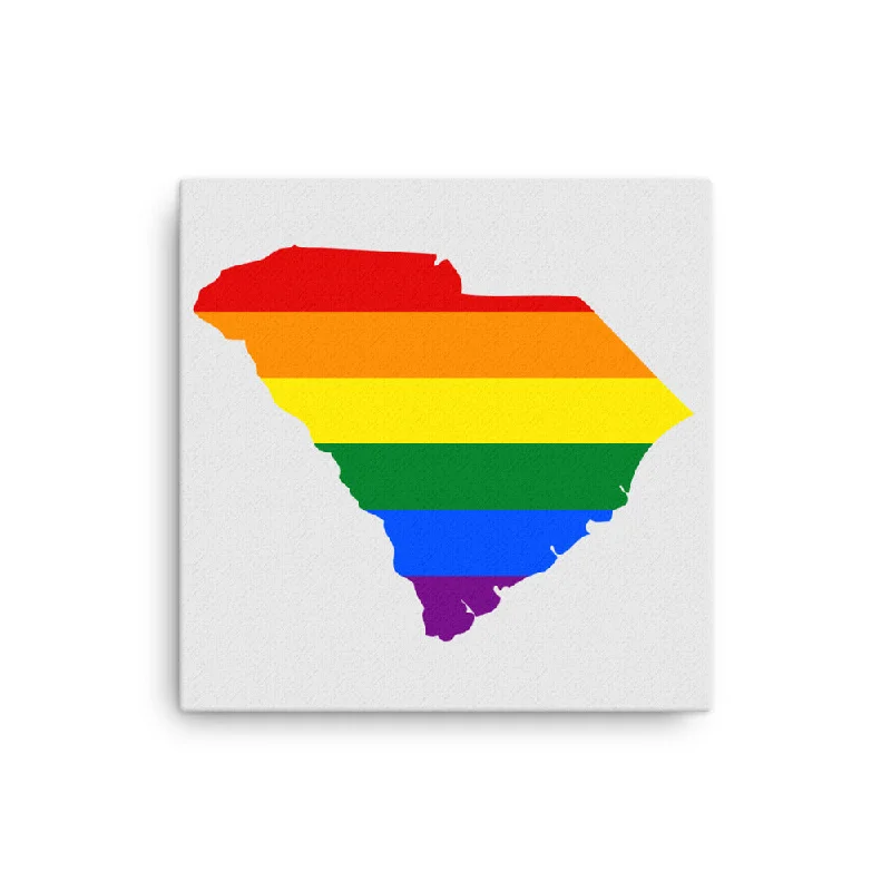 South Carolina LGBTQ Pride Canvas Wall Art