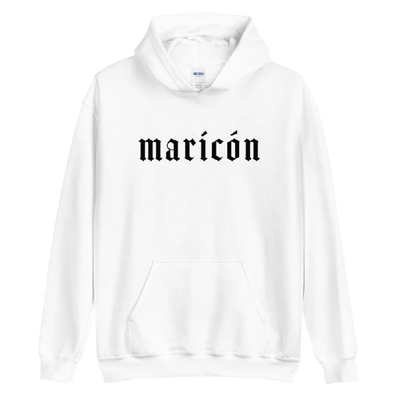 Hoodies with colorful equality and love prints--Marícón Hoodie