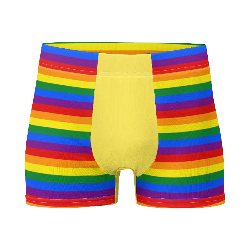 LGBTQ Pride Mens Boxer Briefs Underwear