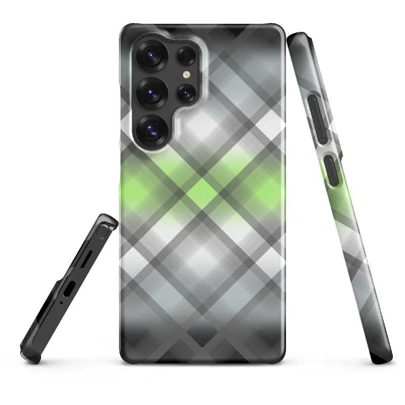 Plaid Agender Pride Samsung® Cell Protector