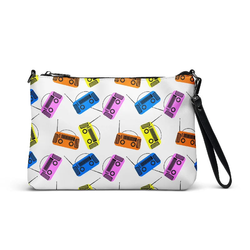 80s Boombox Era Purse Handbag