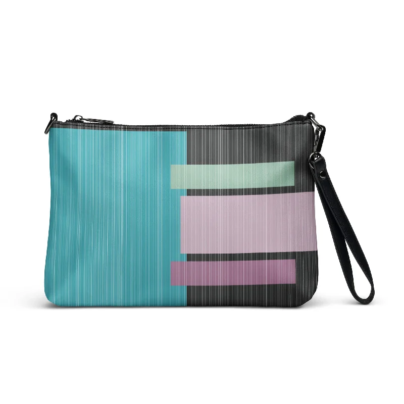 Modern Abstract Lines Purse Handbag