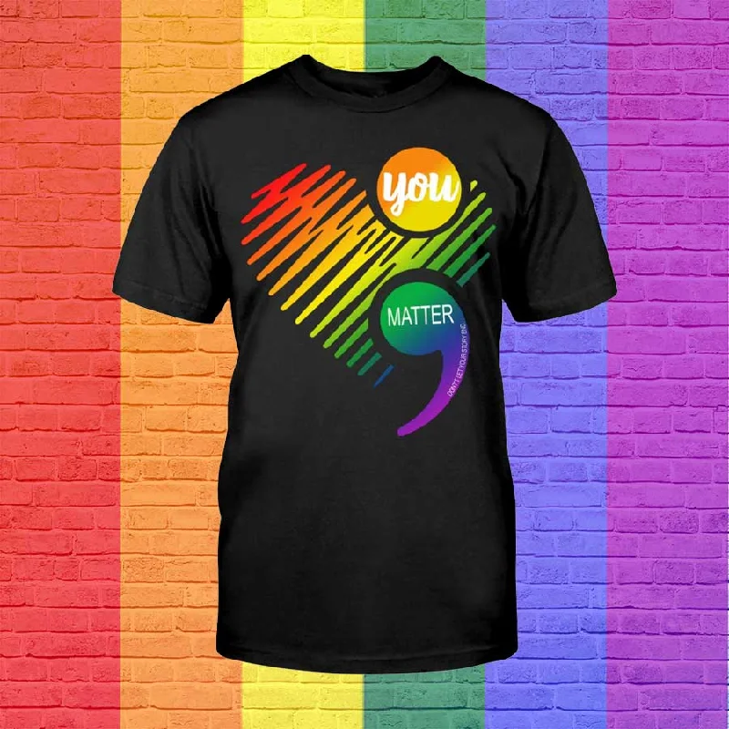 Support Lgbtq Shirt, Don'T Let Your Story End, Pride Shirt For Gaymer, Lesbian Gift
