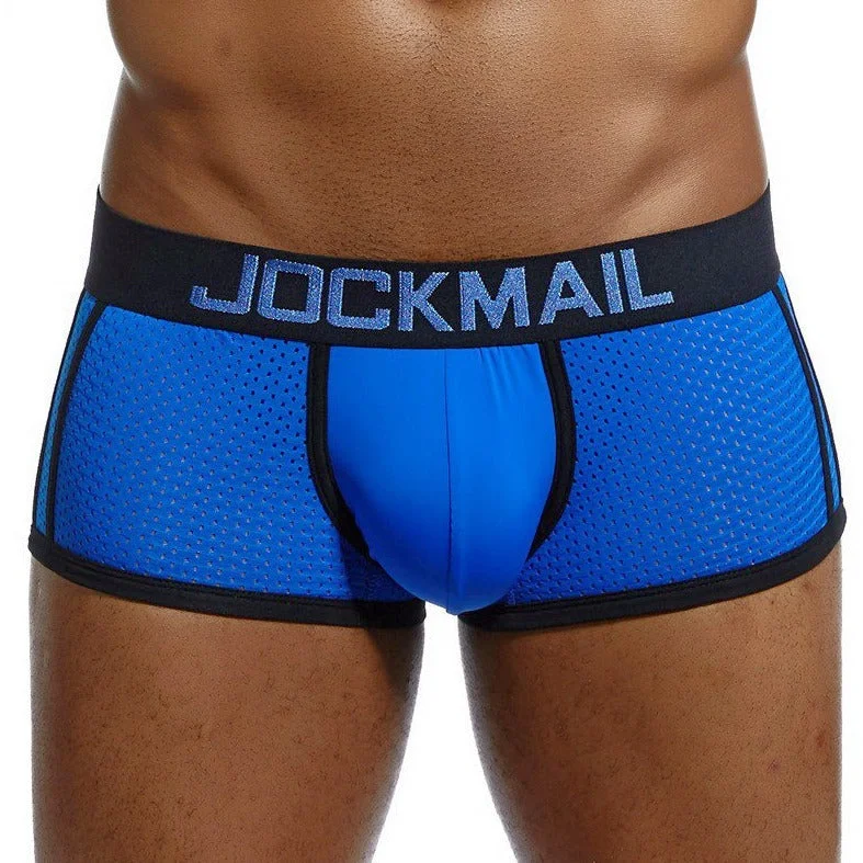 Jockmail 2024 New Mens Mesh Boxers