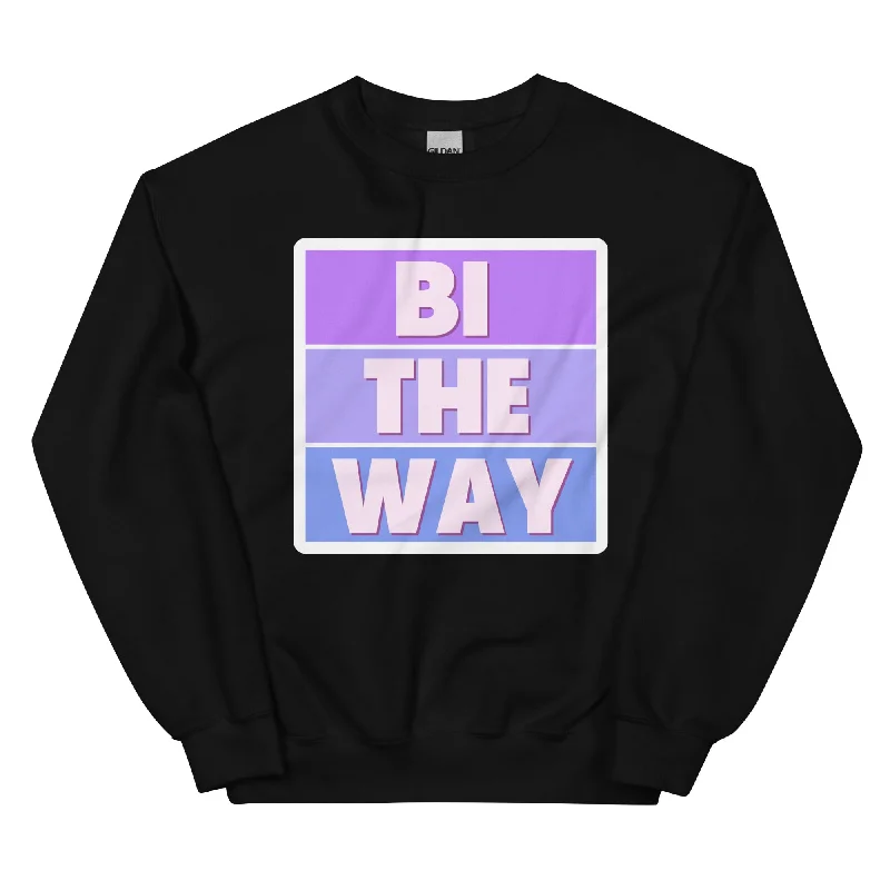 Hoodies that celebrate love is love message--BI THE WAY Unisex Sweat Shirt