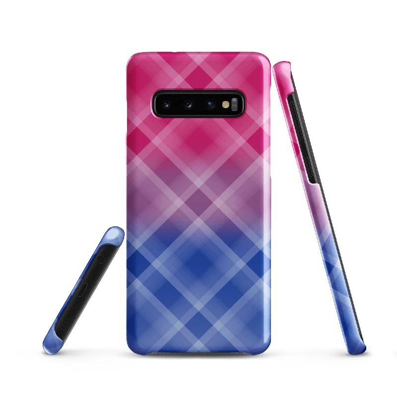 Plaid Bisexual Pride Samsung® Cell Protector