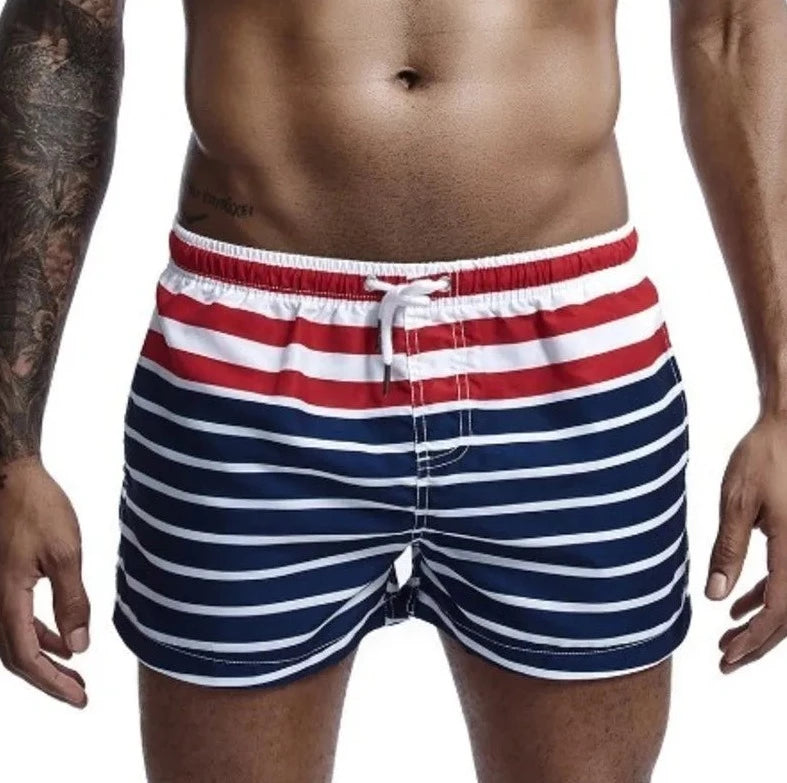 Men's Sailor Striped Board Shorts