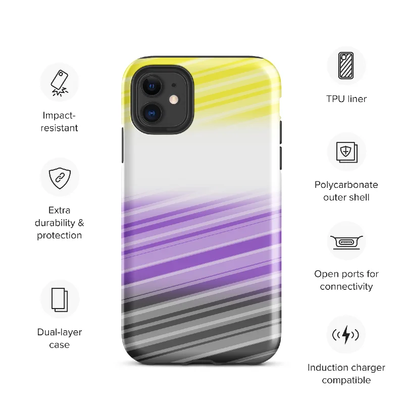 iPhone® Tough Non Binary Inclusive Case