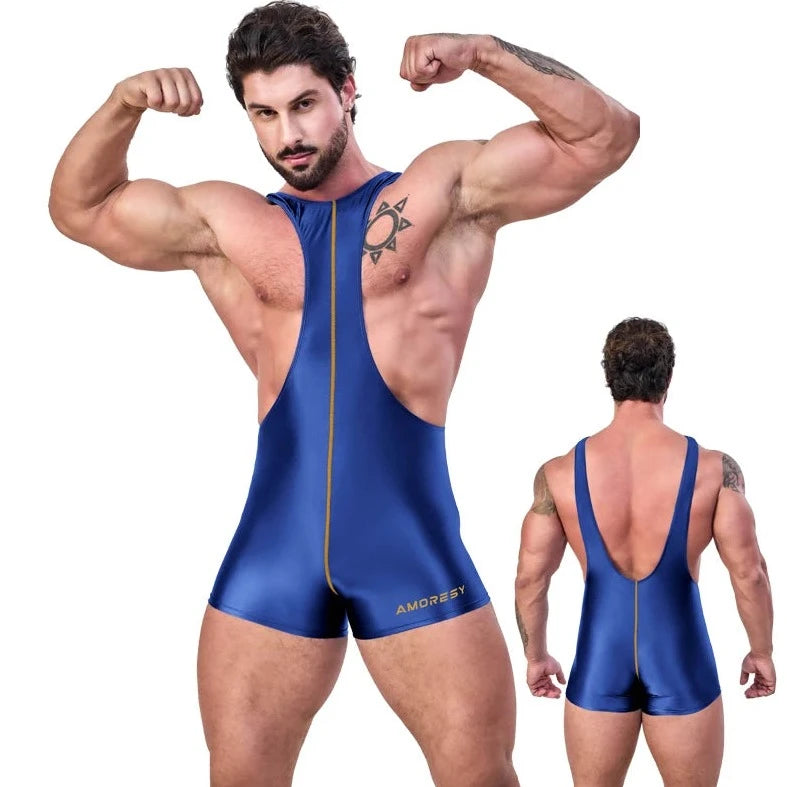 Glossy Bodybuilder Singlets
