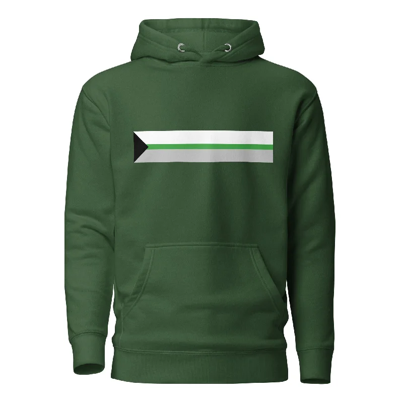 Demiromantic Pride Flag Hoodie
