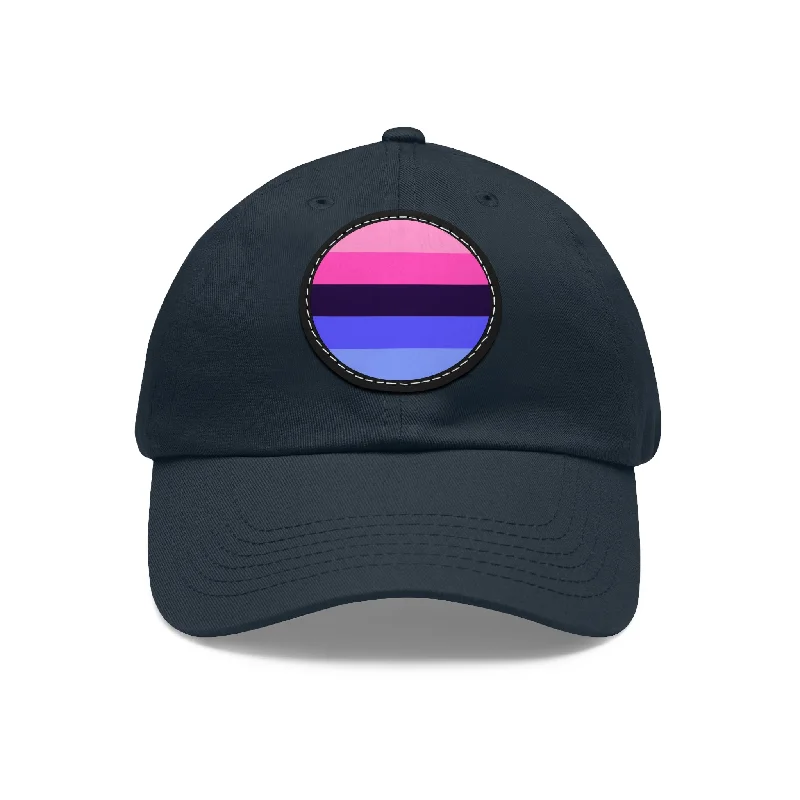 Omnisexual Pride Hat with Round Patch