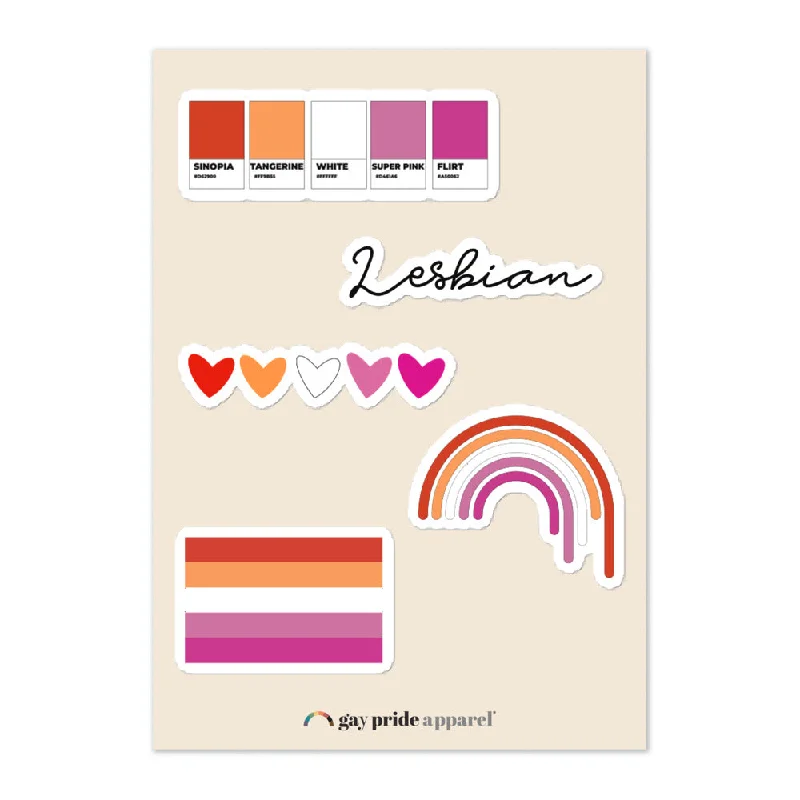 Lesbian Sticker Sheet