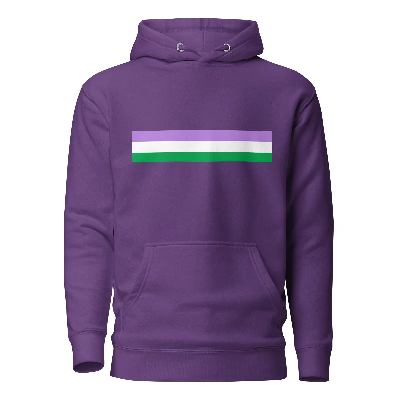 Genderqueer Pride Flag Hoodie