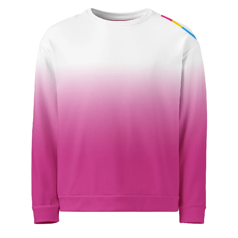 Comfortable sweatshirts for pride community events--Pansexual Flag Sweatshirt