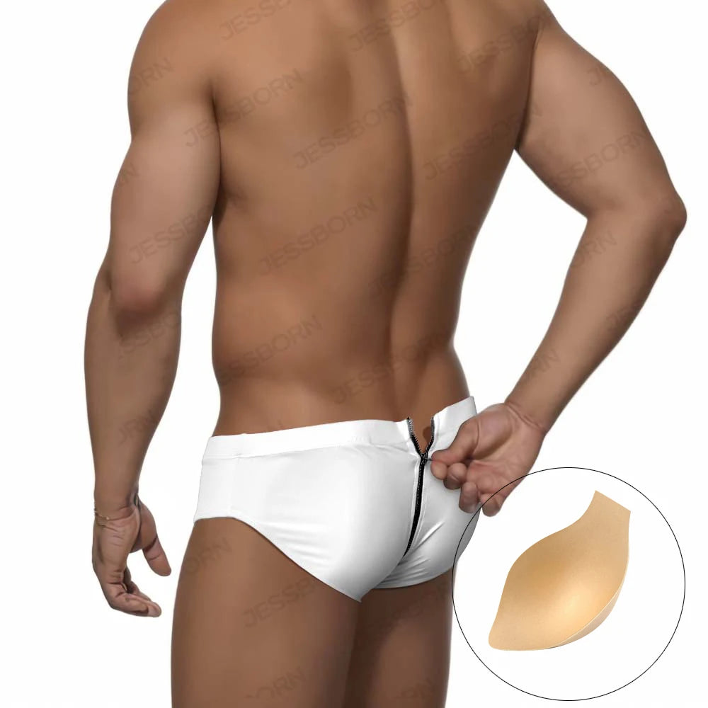 White with pad