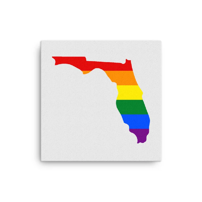 Florida Pride Canvas Wall Art